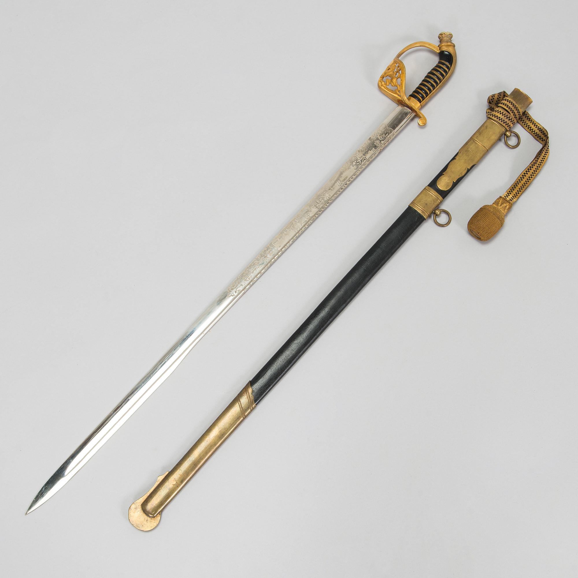Officersvärja, m/1922, för flottan, Finland.