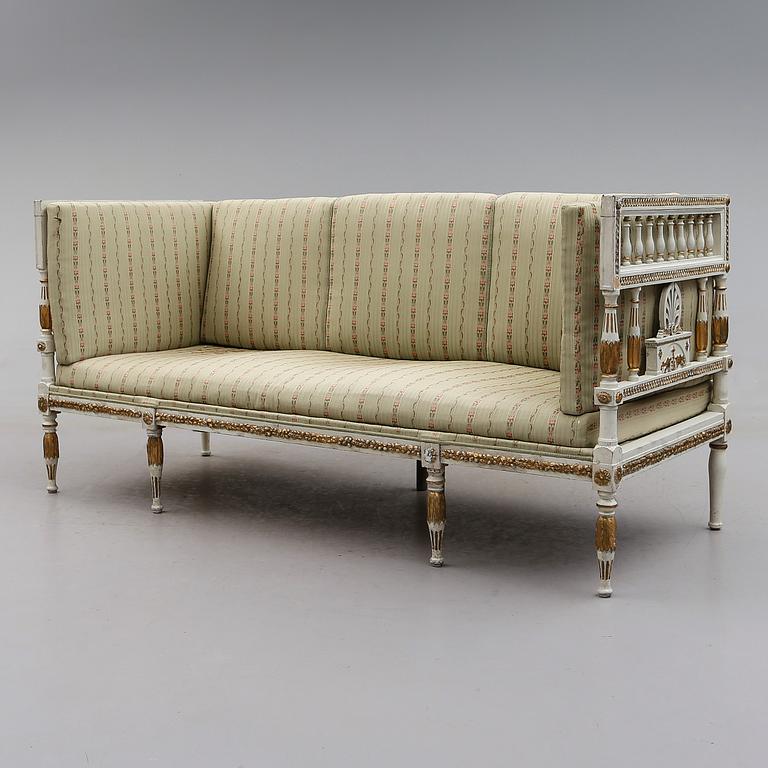 BANKETTSOFFA, empire, 1800-talets början.