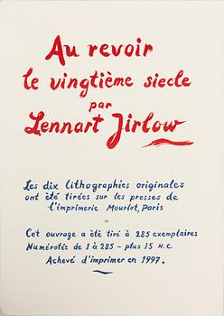 Lennart Jirlow, "Au revoir le vingtième siecle".