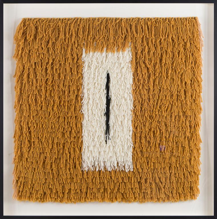 Eetu Kivinen, art textile, circa 95x95 cm.