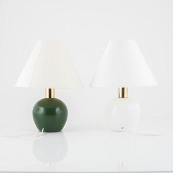 Josef Frank, a pair of model 2575 table lamps for Svenskt Tenn, Sweden.