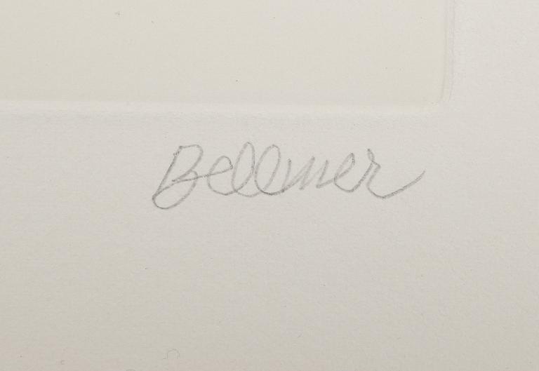 HANS BELLMER, 7 st, etsningar, signerade och numrerade 87/100.