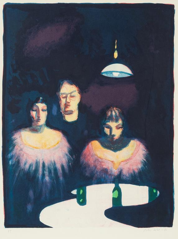 Peter Dahl, I baren.