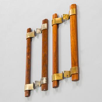 Dörrhandtag, 2 par.