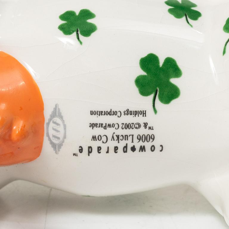 Six 'Cow Parade' figurines, 2000s.