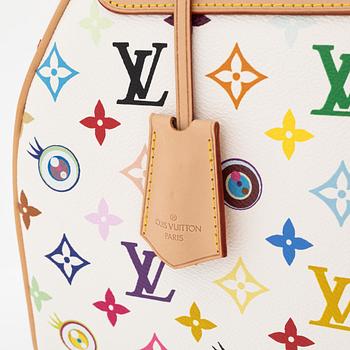 Louis Vuitton, 'Multicolor Murakami Eye Love You White' bag, no 665.