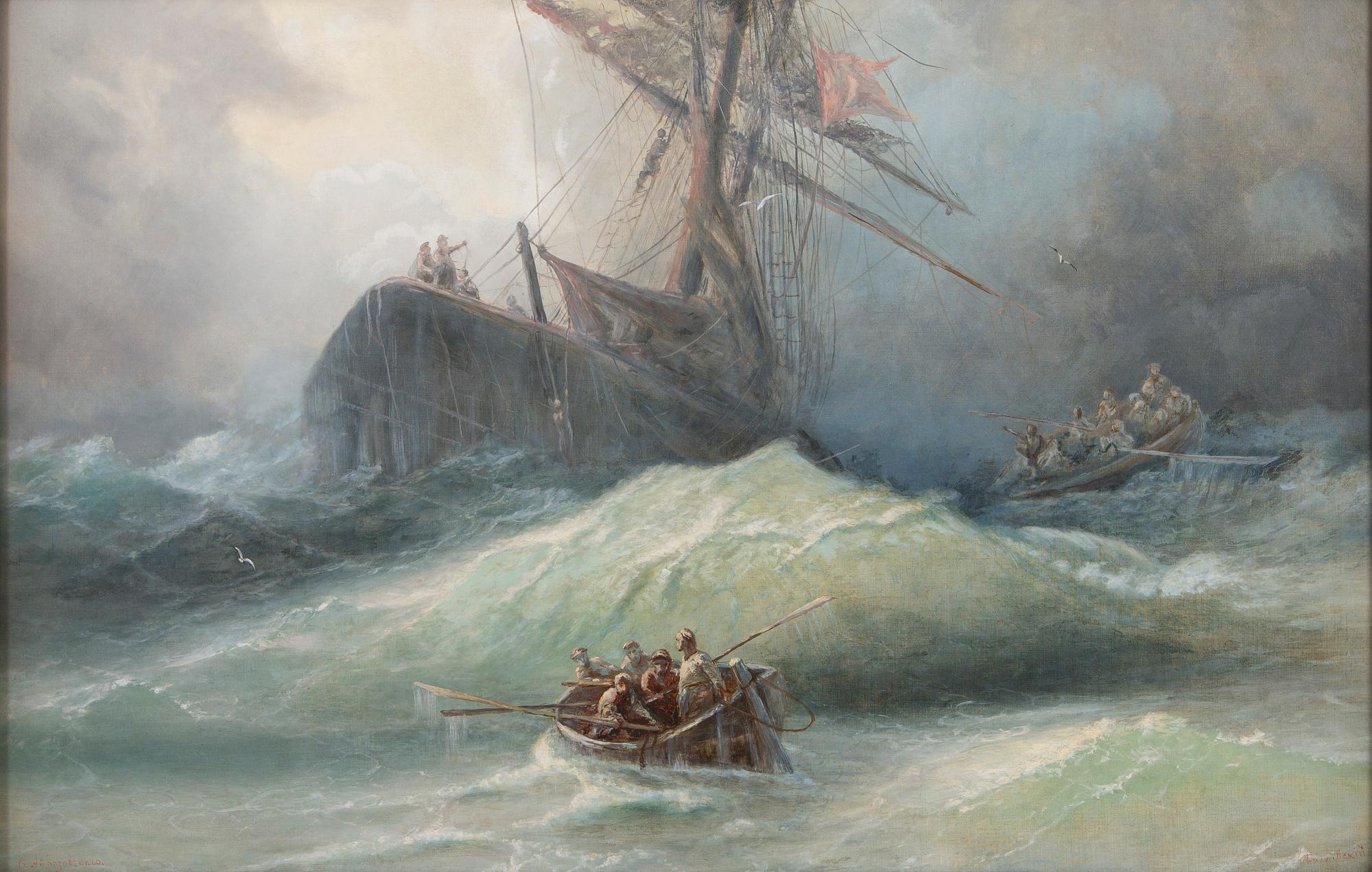 Konstantin Feodorov Bogajewski, De Skeppsbrutna.