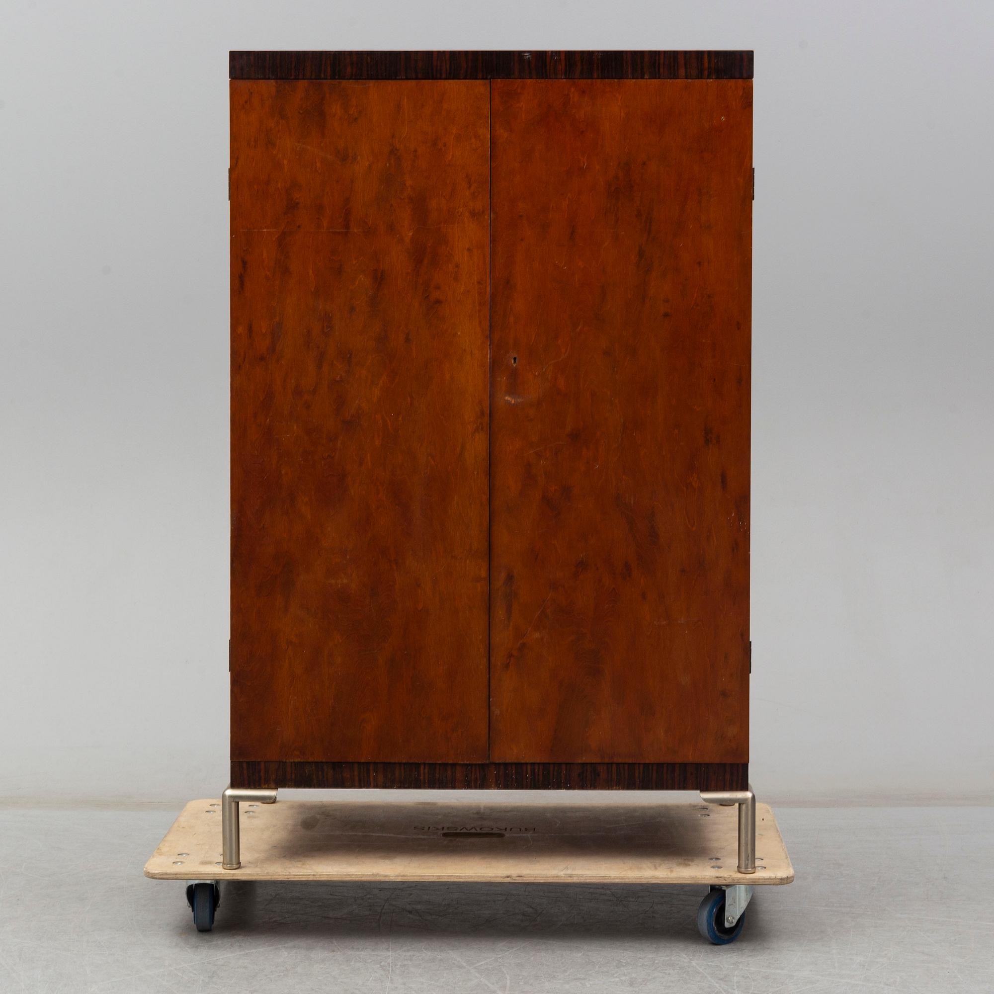 AXEL EINAR HJORTH, a 'Record' cabinet, Nordiska Kompaniet, Sweden, designed in 1932.