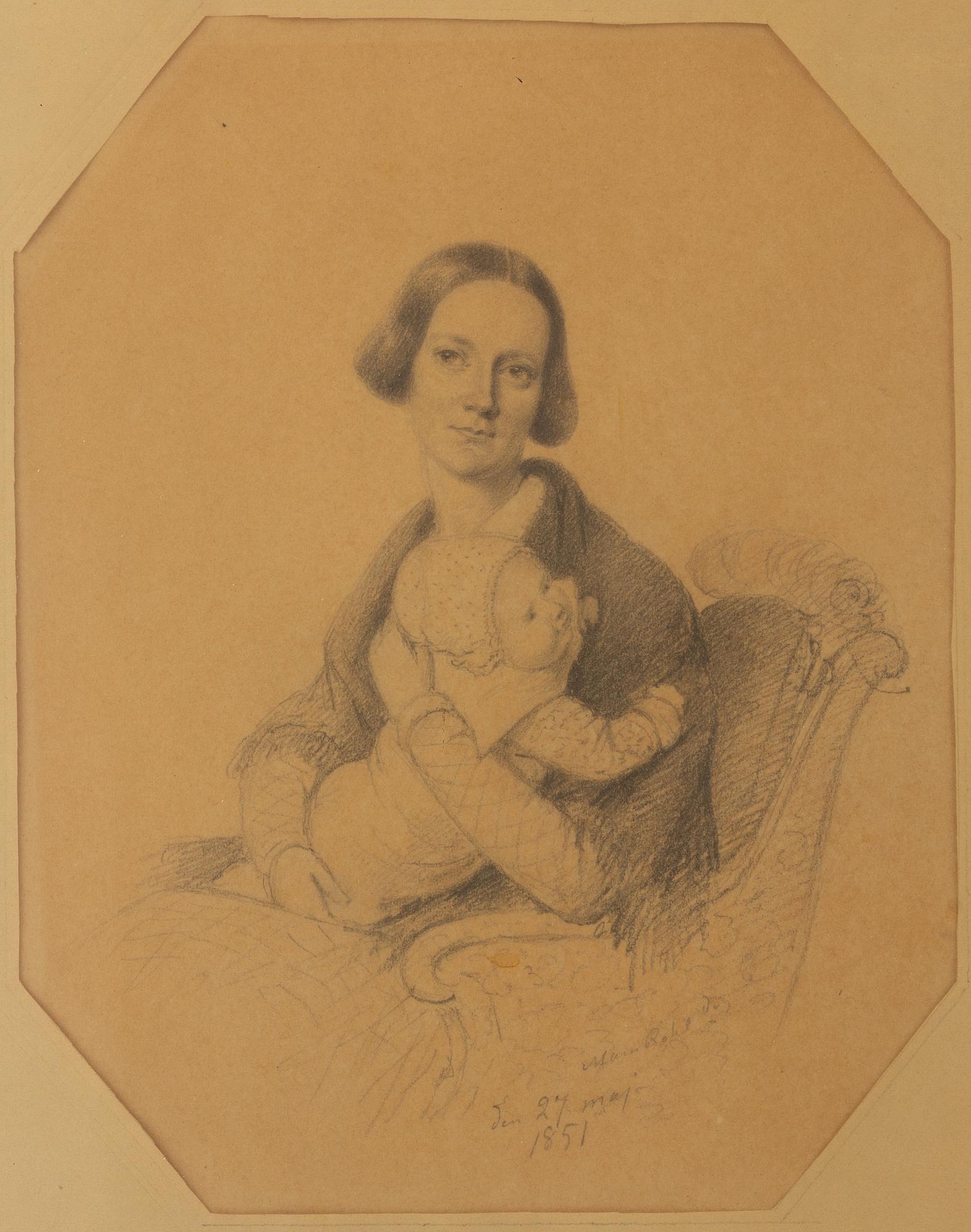 Maria Röhl, Women's Portraits, 2 pieces and a book.