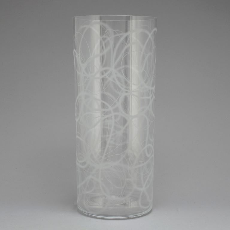 INGEGERD RÅMAN, vas, glas, "Slowfox", Orrefors.