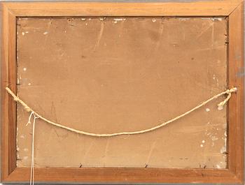 Erno Erb, oil onj panel signed.