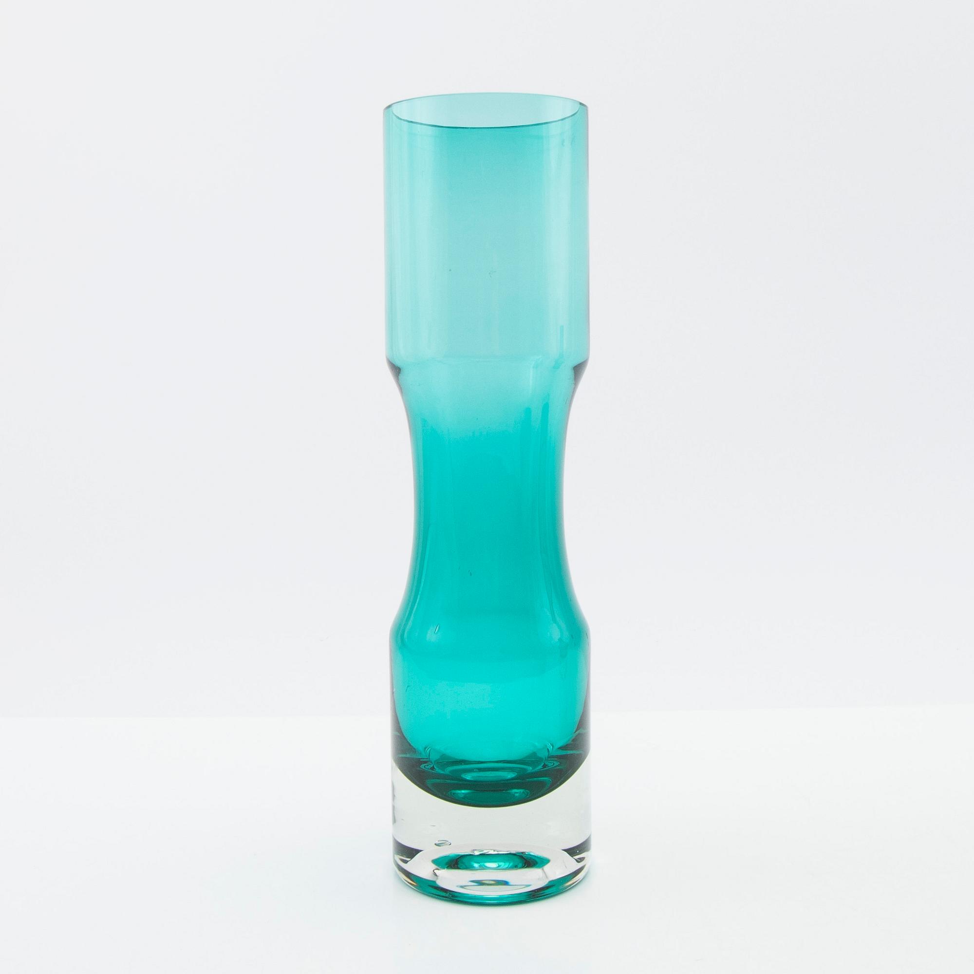 Tamara Aladin, vaser, 3 st, glas, Riihimäen Lasi, 1960/70-tal.