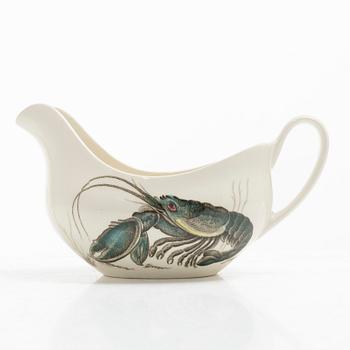 16 pieces of a Johnson Bros 'Fish' service, England.