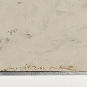 LARIS STRUNKE, Olja på duk, signerad.