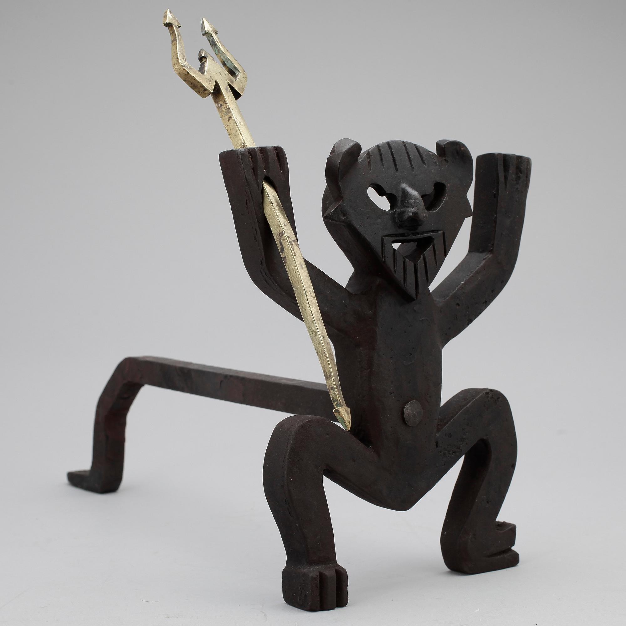 ELDHUND, gjutjärn, 1900-tal.