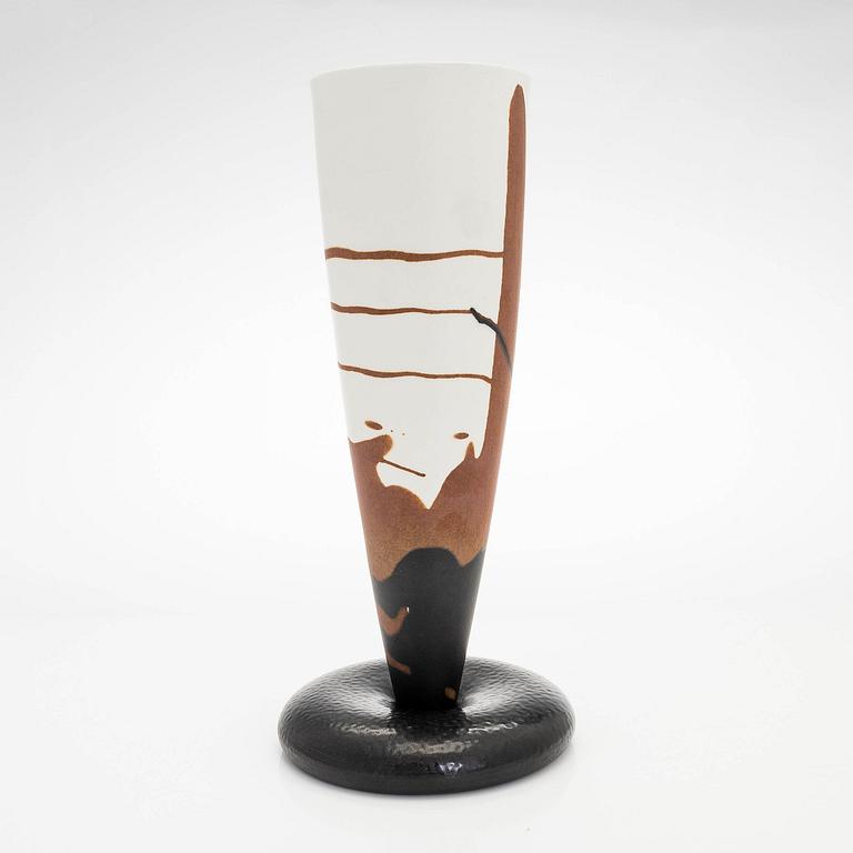 Inkeri Leivo, a ceramic vase "Capella" signed Inkeri Leivo Arabia.