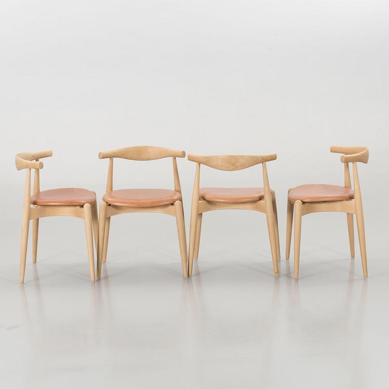HANS J. WEGNER, stolar 4 st, "CH 20", för Carl Hansen & Søn.