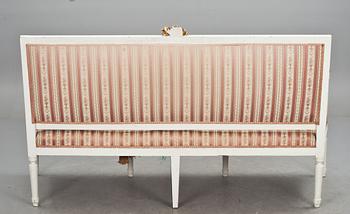 SOFFA, gustaviansk, 1800-talets första hälft.