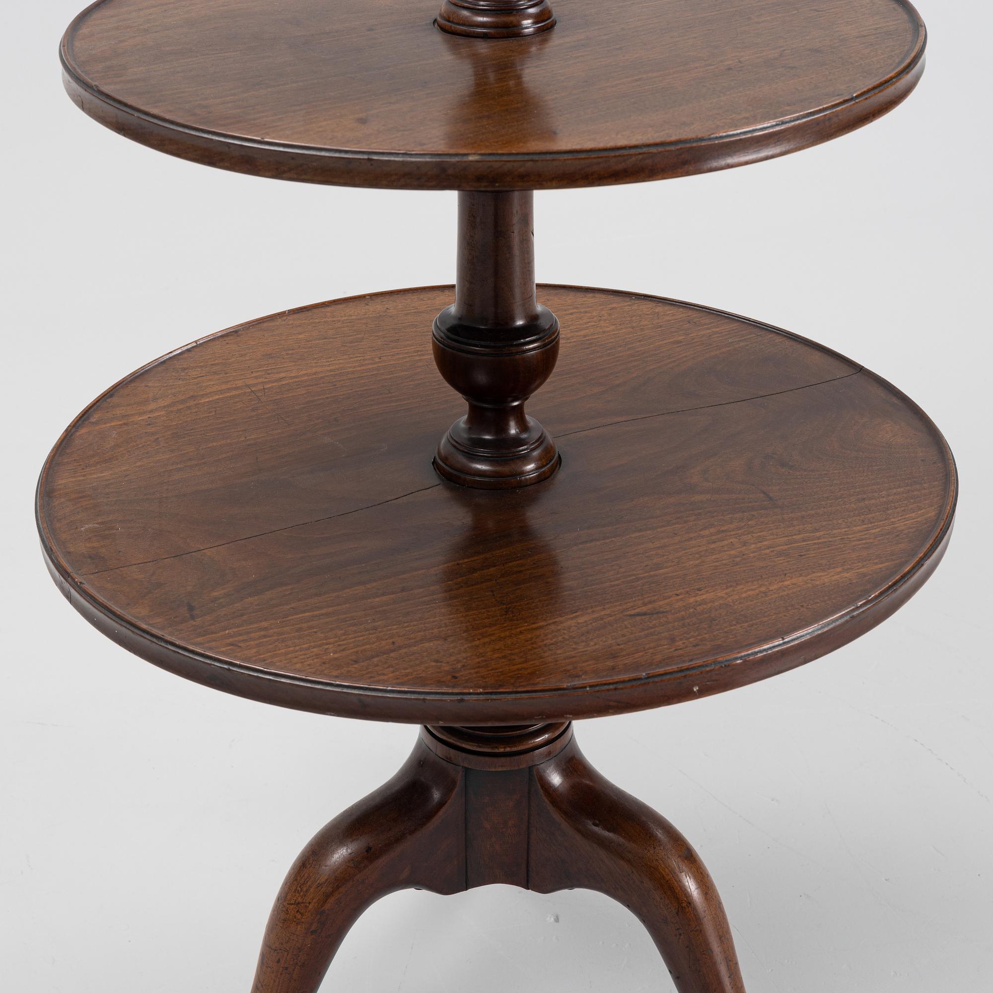 Dumbwaiter, Georg III, 1800-talets början.