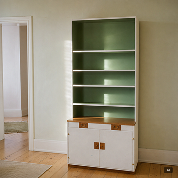 Josef Frank, A bookcase, model B2255, Firma Svenskt Tenn, before 1985.