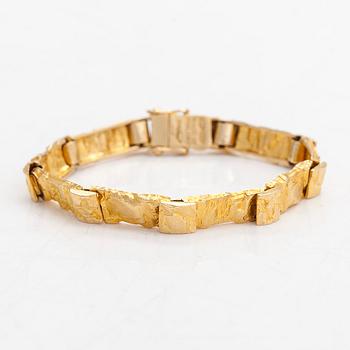 Björn Weckström, armband, "Jotos", 18K guld. Lapponia. Svensk import stämpel.