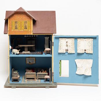 Moritz Gottschalk, dollhouse, Germany, early 20th century.