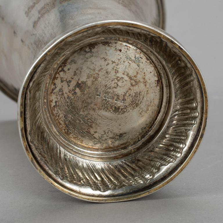 BÄGARE, silver, MGAB, Uppsala, 1900-talets första hälft. Vikt ca 165 gram.