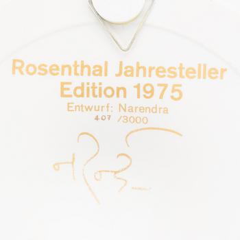 FAT, 3 st, porslin, Fruhtrunk, Narendra samt Natale Sapone, Studio-Line, Rosenthal, signerade och numrerade.