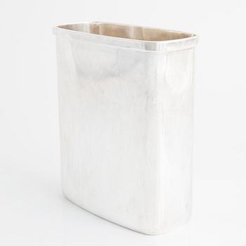 Eric Löfman, a Sterling Silver Vase, KG Markströms, Uppsala 1964.