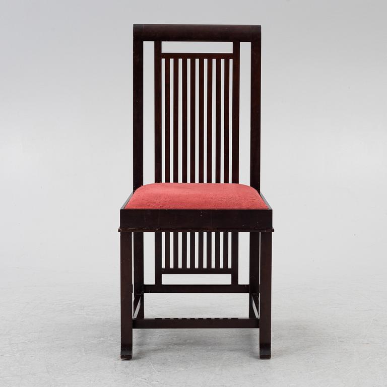 Frank Lloyd Wright, stol, "Coonley 2", Cassina, 1992.