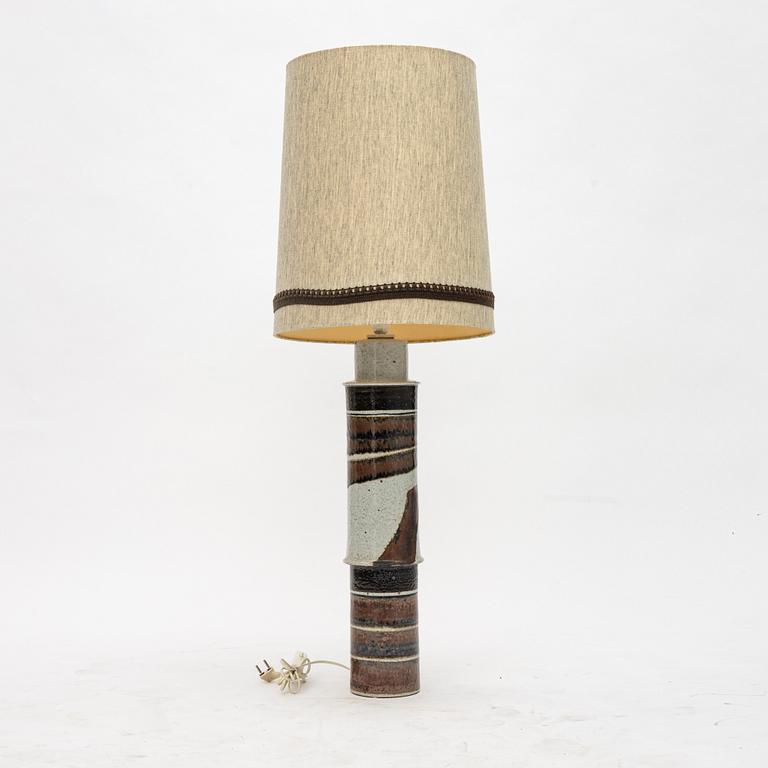 Inger Persson, floor lamp, stoneware, Rörstrand Ateljé.