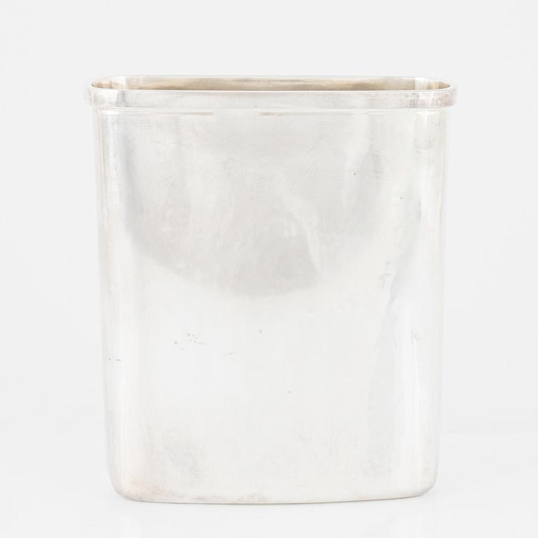 Eric Löfman, vas, sterlingsilver, KG Markströms, Uppsala 1964.