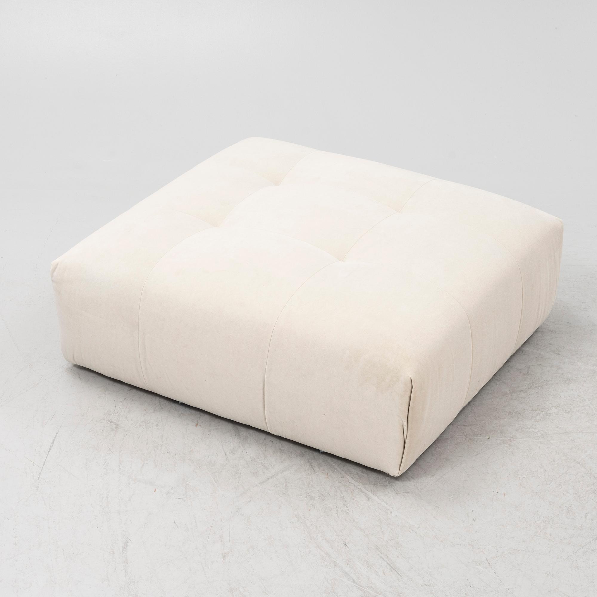 A 'Cecco' ottoman, Layered.