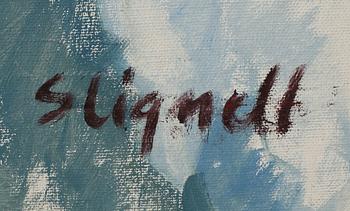 SVEN LIGNELL, olja på duk, signerad.