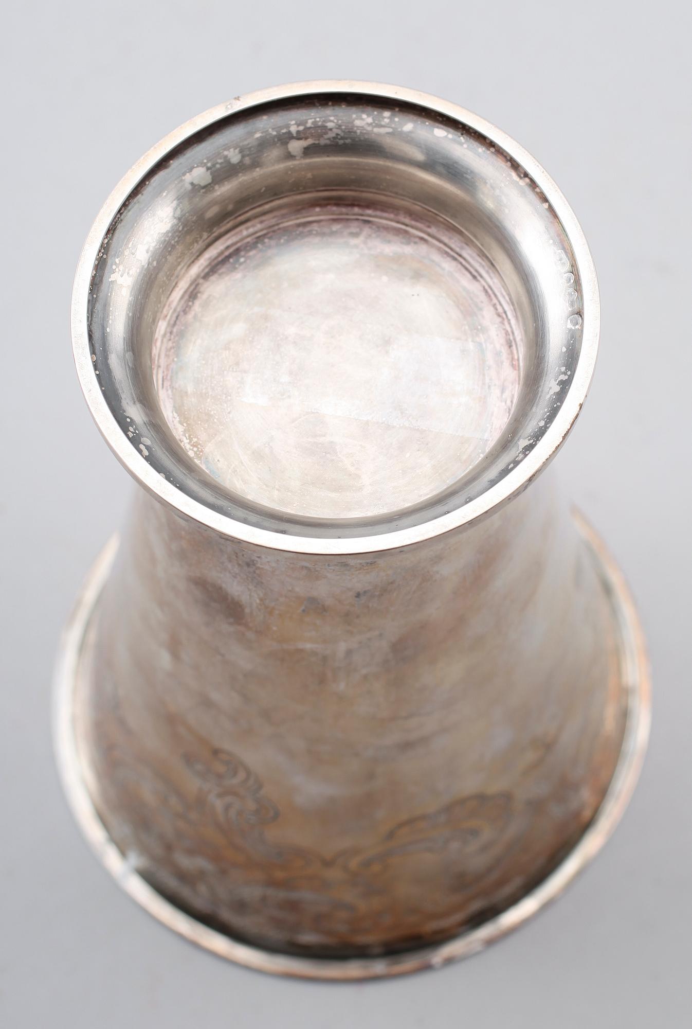 BÄGARE, silver, BHE, Stockholm 1943. Vikt ca 323 g.