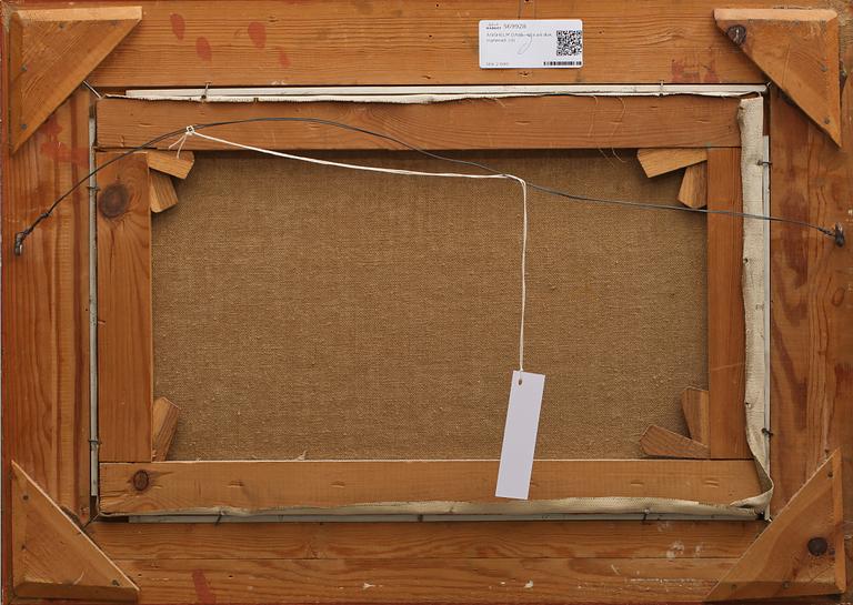 ANSHELM DAHL, olja på duk, signerad.