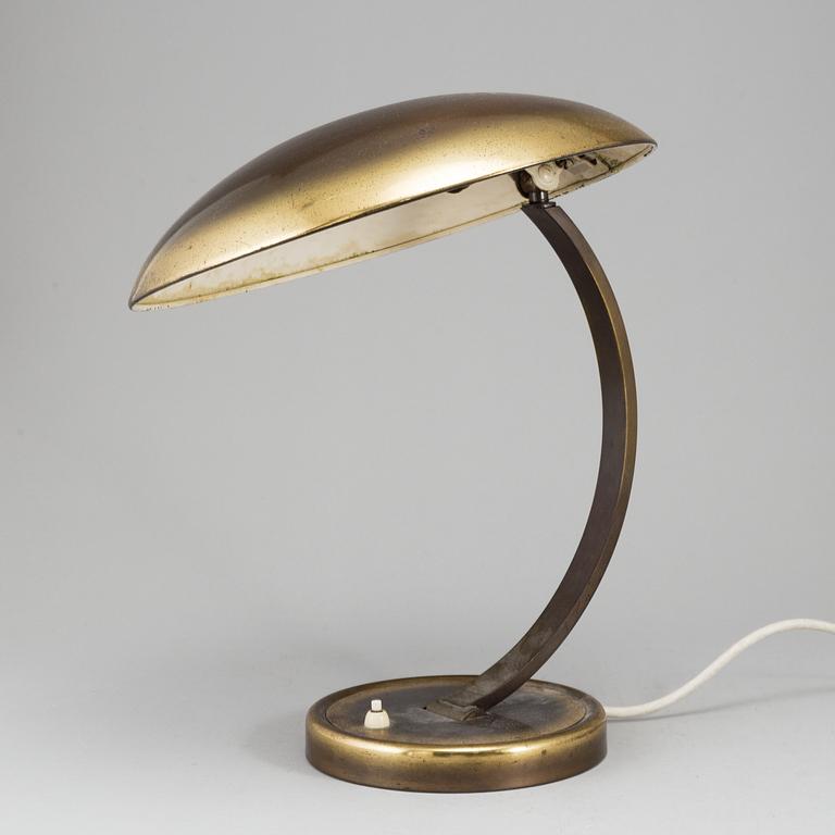 CHRISTIAN DELL, a table light Gebr. Kaiser & Co, Germany, 1930's.