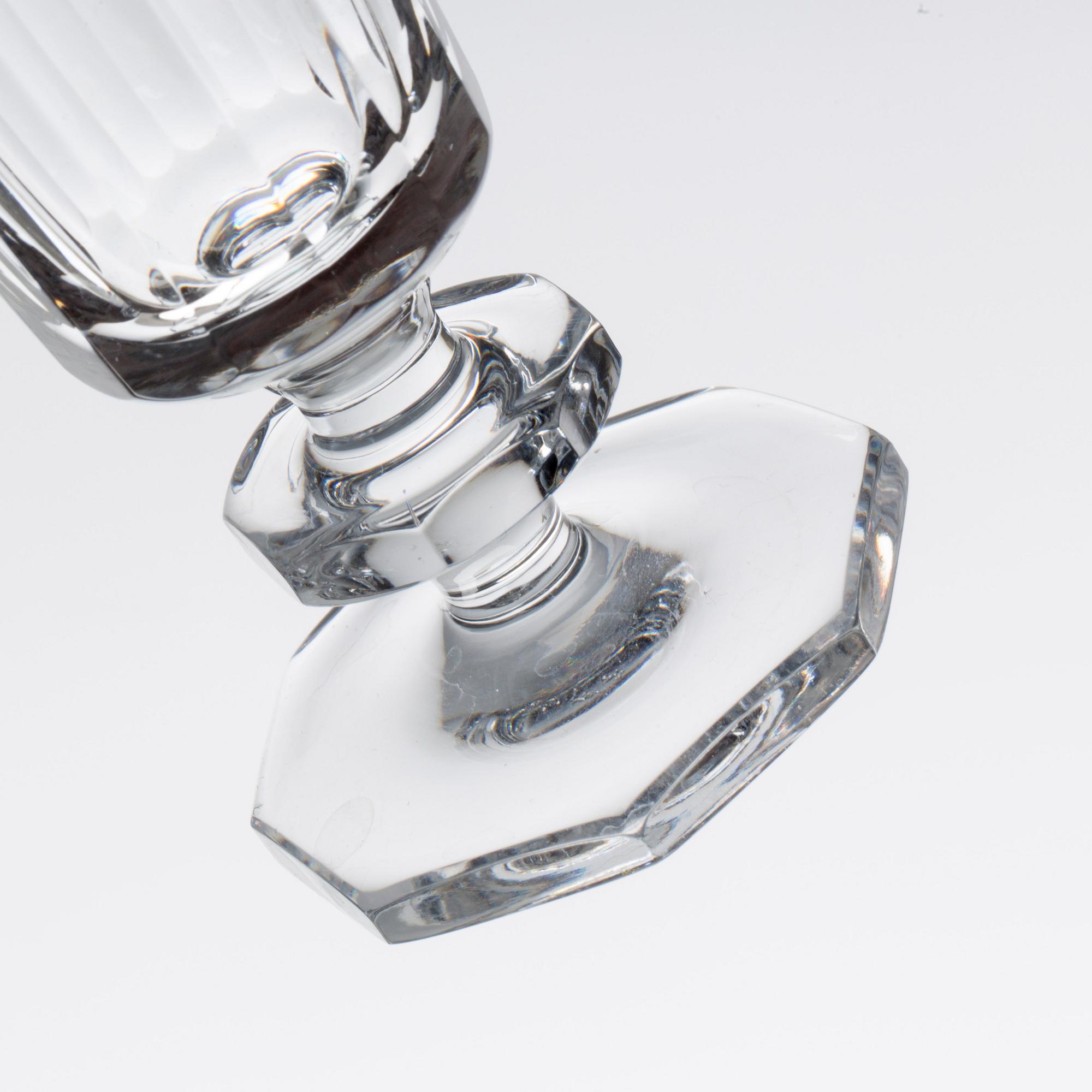 GLASSERVIS, 67 delar, "Karlberg", Elis Bergh, Kosta, 1900-tal.