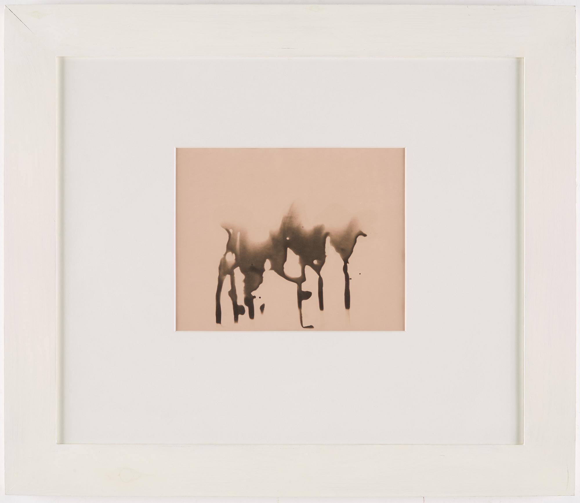 DAWID, Chemigraph on gelatin silver paper signed and dated 1988 on verso. Vintage.