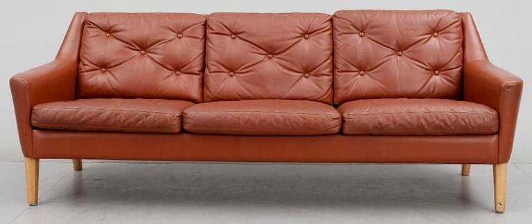 SOFFA, skinn. Ulferts, Tibro, 1960-tal.