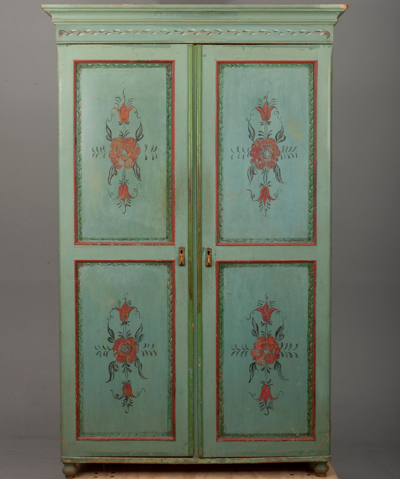 SKÅP, 1800-tal. Senare datering 1789.