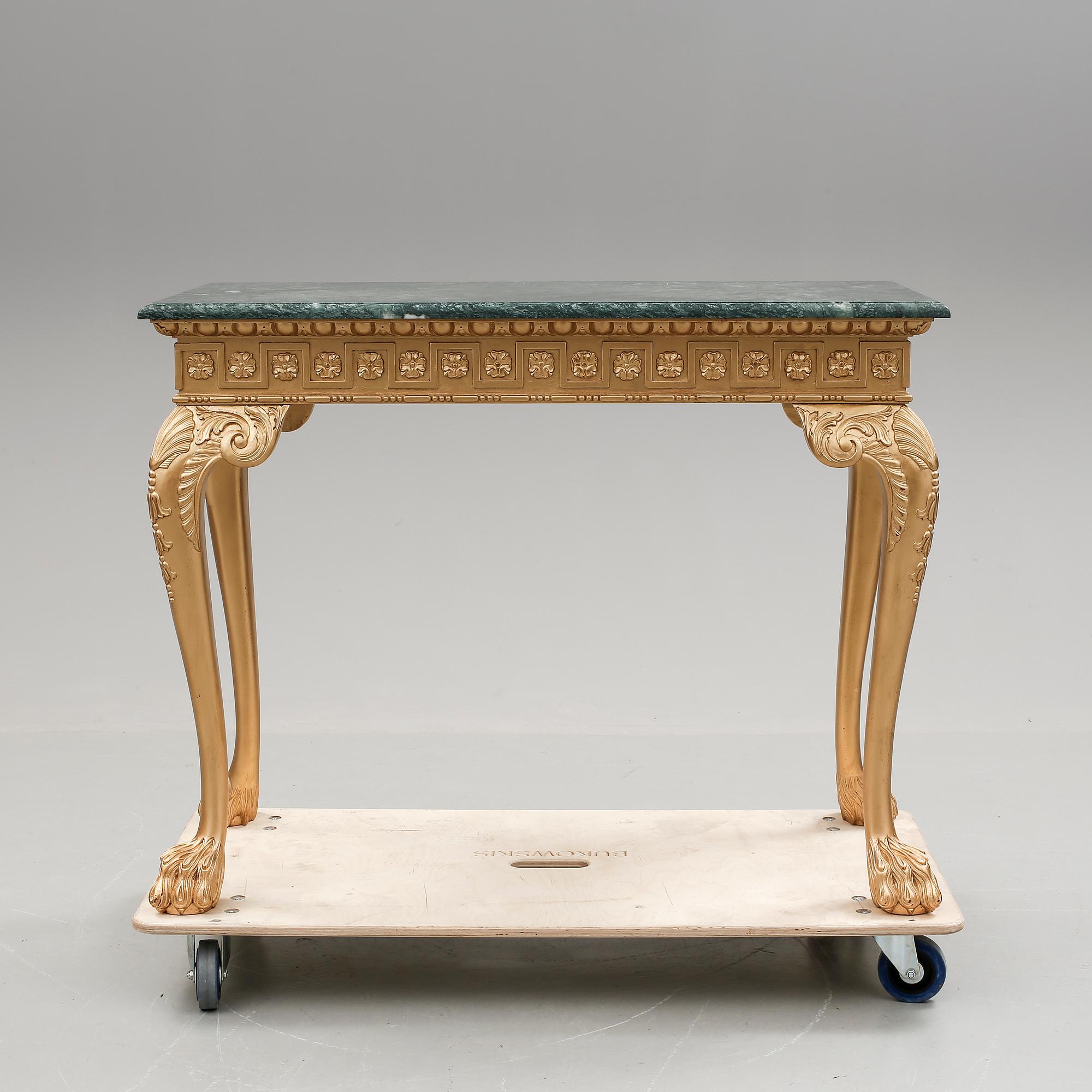 KONSOLLBORD, barockstil, 1900-tal.