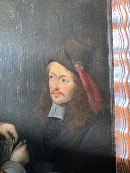 Gerard Terborch Hans krets, Kortspelare.