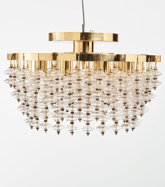 Hans-Agne Jakobsson, an "Estrella" ceiling lamp, model T580/75, Markaryd, Sweden 1960-70's.