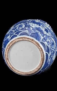 VAS, porslin, Kina, Kangxi-stil, 1900-talets andra hälft.