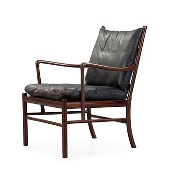 Ole Wanscher, karmstol, "Colonial Chair, PJ 149", Poul Jeppesen, Danmark.