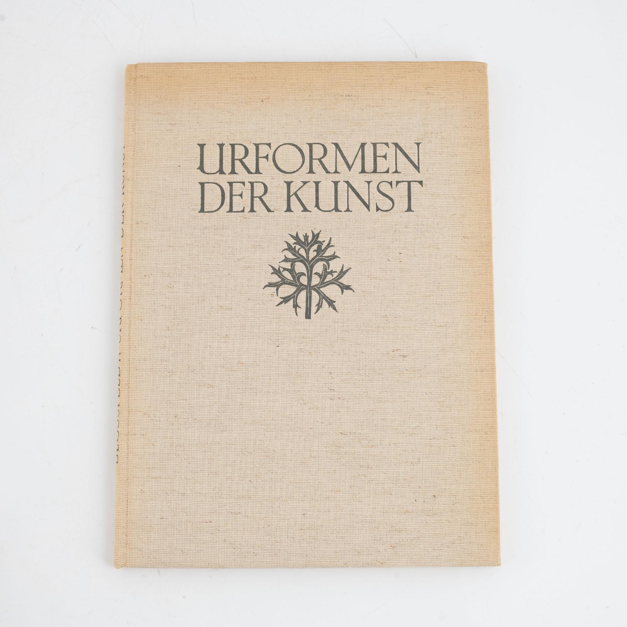 Karl Blossfeldt, fotoböcker, 6 delar.