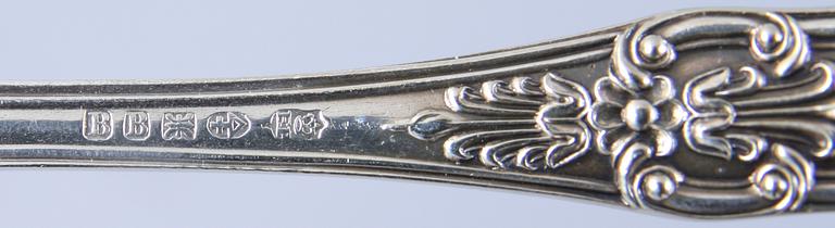 PARTI VITMETALL, 25 delar, bl a 1800/1900-tal.