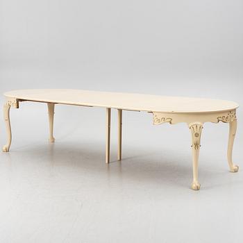 Matbord, rokokostil, 1900-talets mitt.