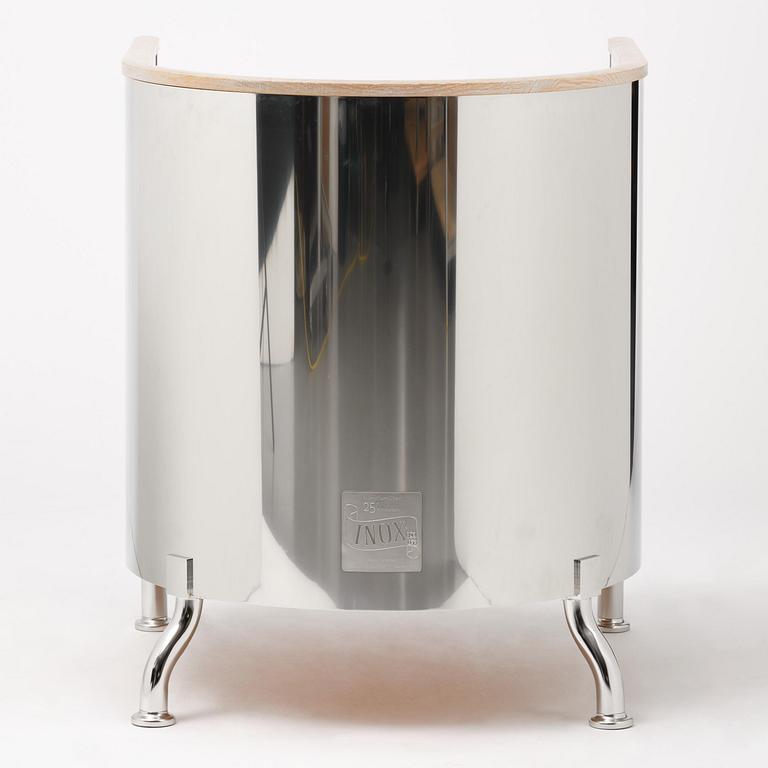 Mats Theselius, an "Inox" armchair, ed. 128/199, Källemo, Värnamo, post 2015.